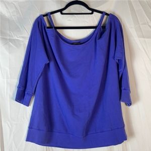 Torrid Cold Shoulder Sweatshirt (Size 1 - 14/16)